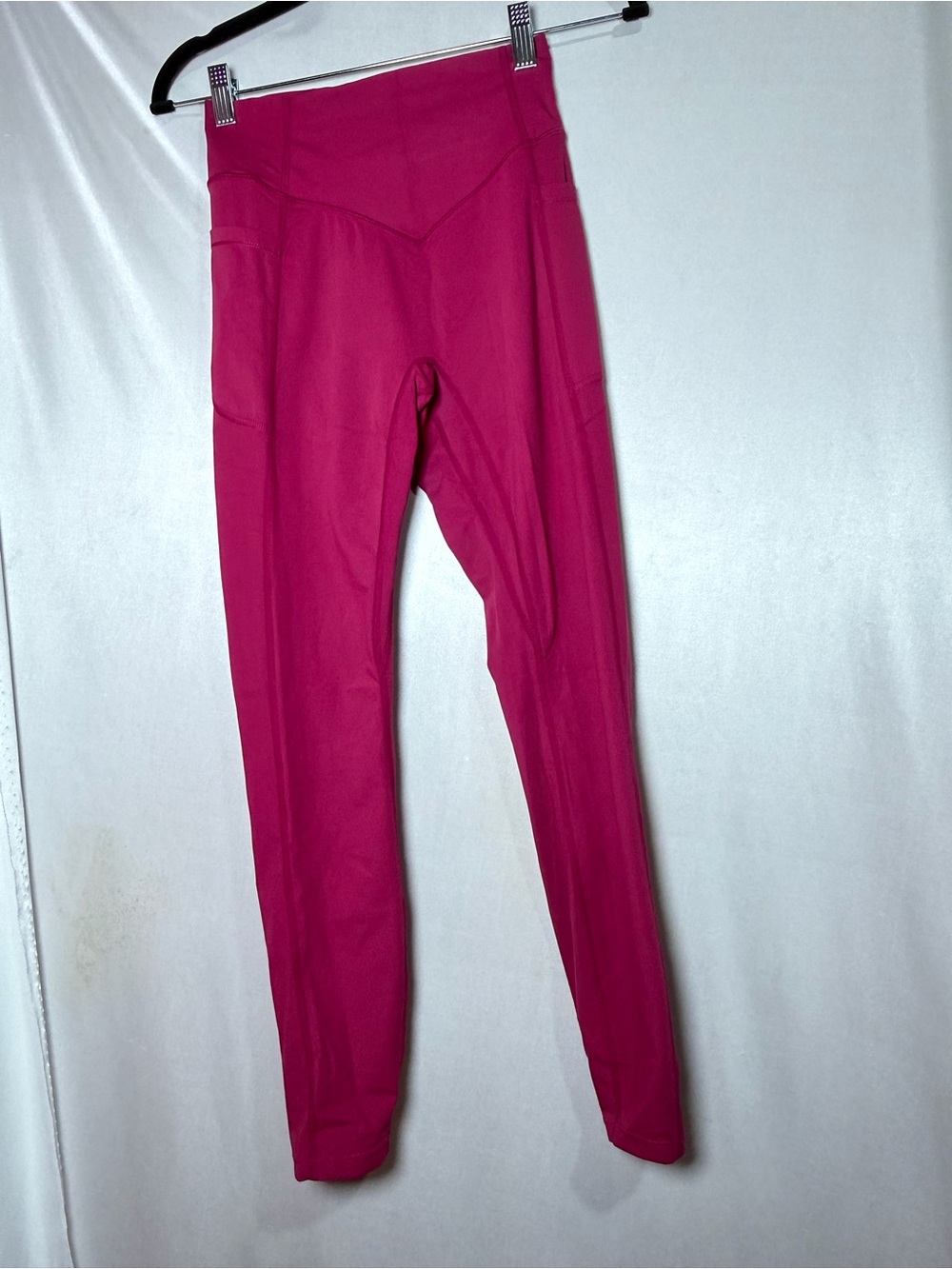 Halara Raspberry Pink High-Waisted Leggings Size XS CLW179E